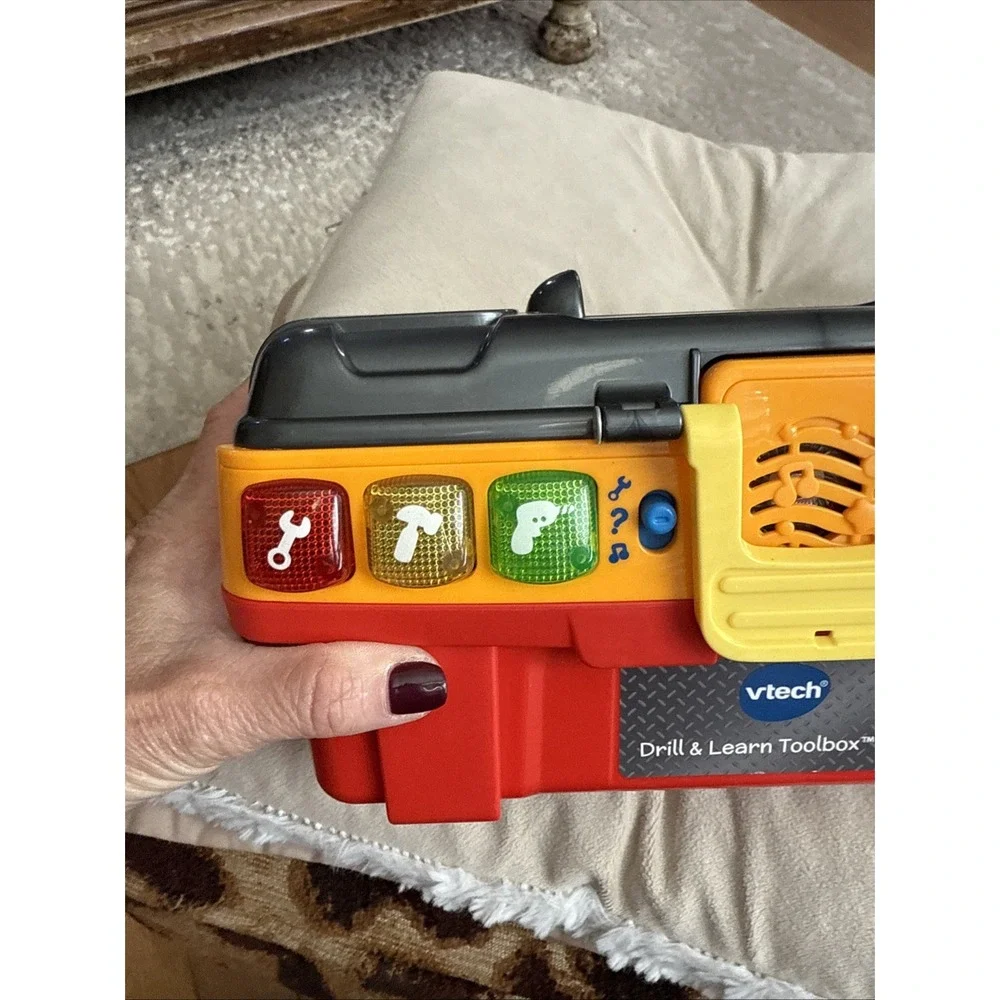 VTech Drill & Learn Toolbox‎ Pro, Talking Toolbox Only Works Fine 4926